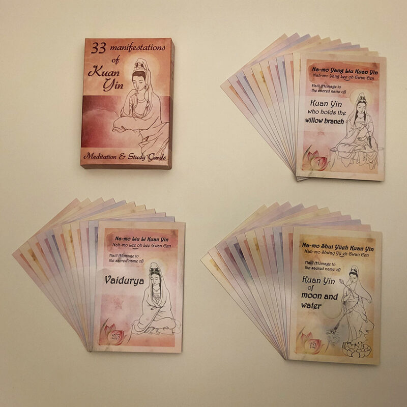 Kuan Yin Meditation Cards Kumara Creations